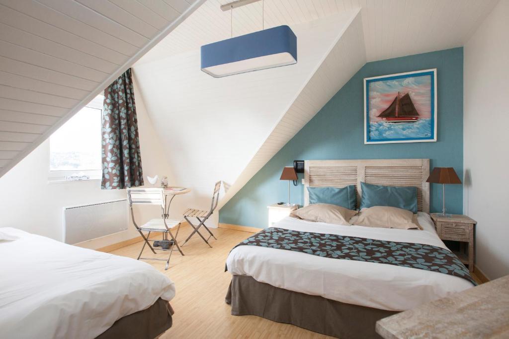 Hotel Beausejour Erquy Pokoj fotografie